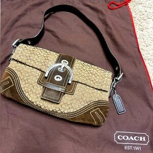 RARE Coach Mini-C Y2K SoHo Shoulder Bag